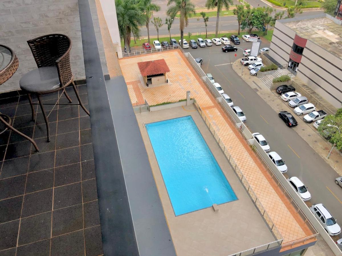 Flat 50m2 Com Varanda Aparthotel