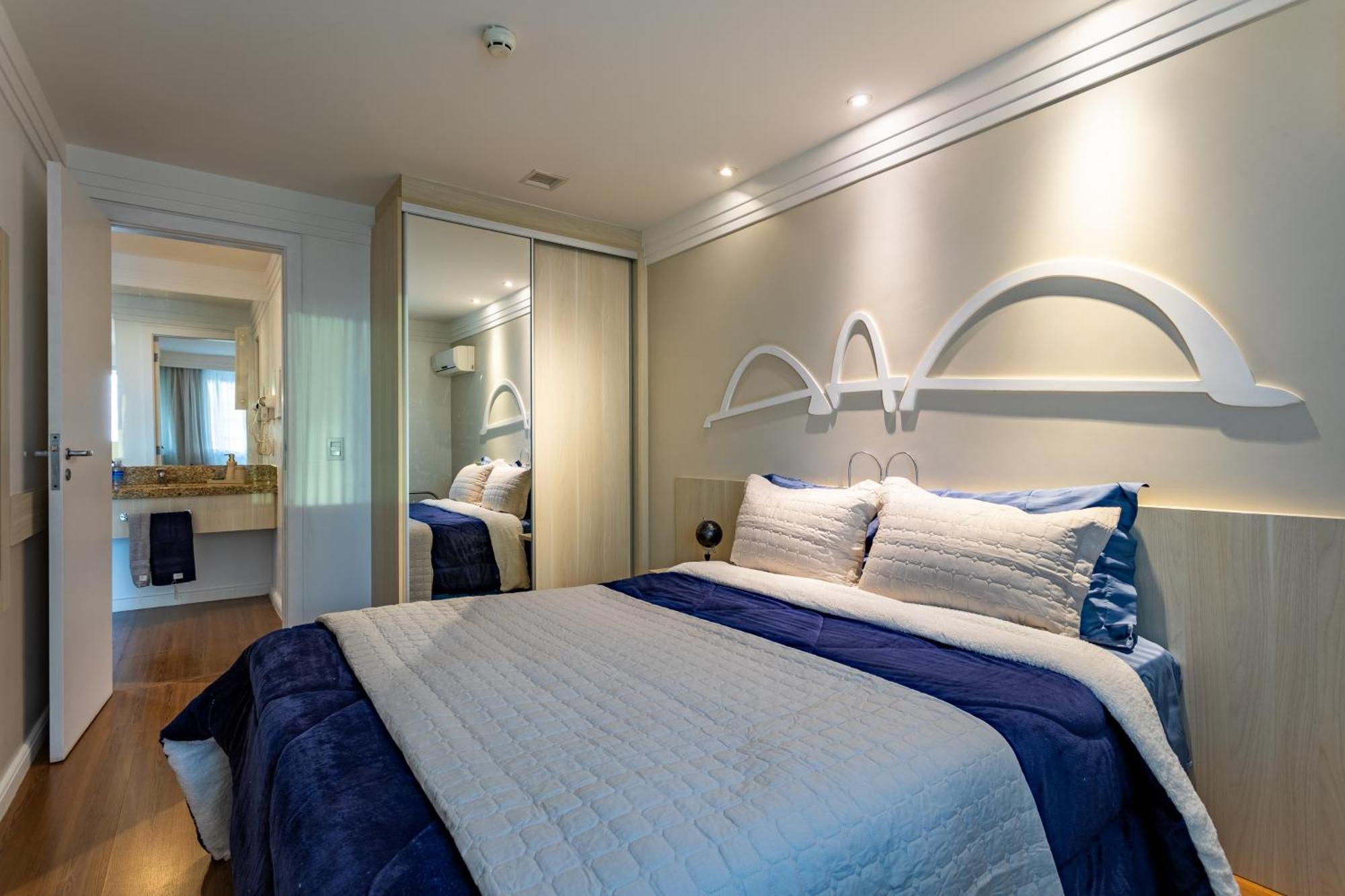 Flat 50m2 Com Varanda Aparthotel 4*